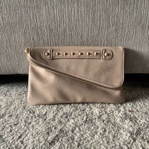Cream Aldo handbag/clutch with chain strap